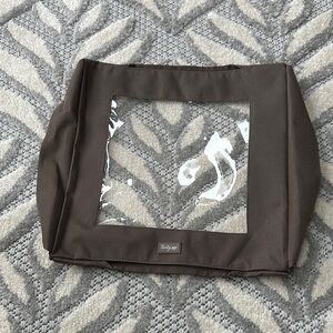 Thirty-One Brown square lid with clear window